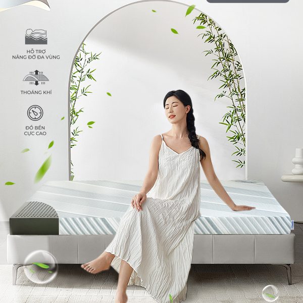 Đệm cao su thiên nhiên Than Tre